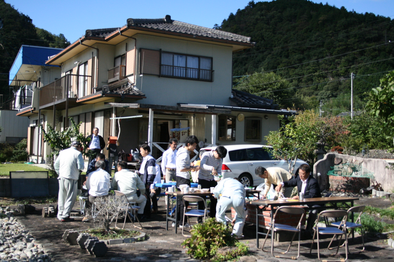 川辺町空き家視察